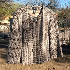 INC tweed jacket